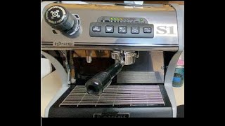 La Spaziale S1 Rossini with Ceado E5P espresso shot light roast Kenya [upl. by Higbee]