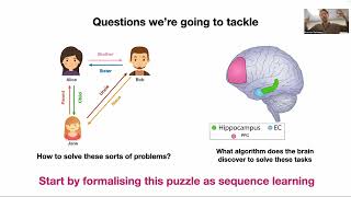 Dr James Whittington  A Tale of Two Algorithms Hippocampus and Prefrontal Cortex [upl. by Anelle]