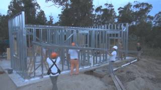 Una vivienda en 30 días con steel framing [upl. by Vano350]