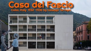 Casa del Fascio by Giuseppi Terragni [upl. by Ardyaf]