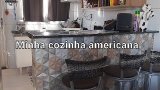 Cozinha pequena simples sem planejados [upl. by Nuahsyar]