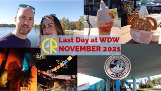 Disney Vlog  Last Day at WDW  Day 8  November 2021 [upl. by Earla]