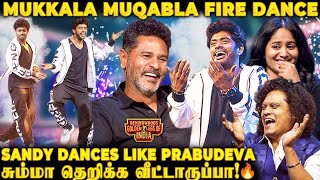 Prabhudevaவாகவே உருமாரிய Sandy😍அனல் பறக்கும் Rocket Speed Dance🚀 Fever Alert⚠️JawDropping Moves😮 [upl. by Knox]