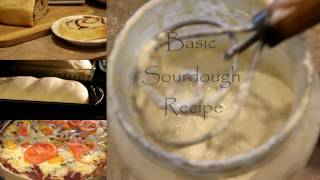 Basic Sourdough Recipe [upl. by Irah]