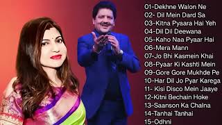 Best Of Alka Yagnik and Udit Narayan SongBollywoodEvergreen 90s Songs [upl. by Nerdna545]