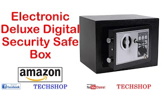 Electronic Deluxe Digital Security Safe Box [upl. by Eerrehc504]