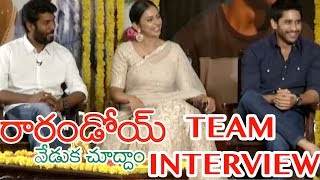 Naga Chaitanya amp Rakul Preeth Interview  Rarandoi Veduka Chudam E3Talkies [upl. by Lewiss]