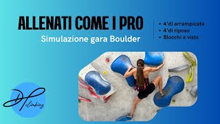 BOULDER COME I PRO Prova questo allenamento [upl. by Castle]