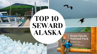 Seward Alaska Top 10 Things to do Kenai Fjords Hiking Exit Glacier and more [upl. by Gottuard]