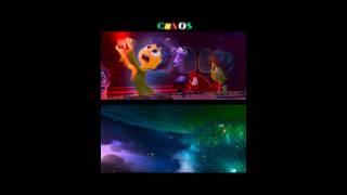 WHICH IS A BETTER CHAOS SCENE 2 🔥 insideout2 brainstorm chaos anxiety takeaslice [upl. by Lleunamme]