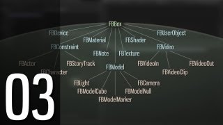 Python Scripting in MotionBuilder  03  Components and the Scene [upl. by Varuag]