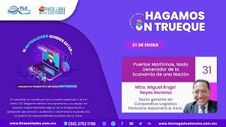 Puertos Marítimos Nodo Generador de la Economía de una Nación impartido por el Mtro Miguel Ángel [upl. by Misaq]