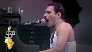 Queen  Bohemian Rhapsody Live Aid 1985 [upl. by Avivah]