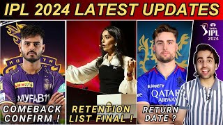 IPL 2025 Mega Auction Update😲 Nitish Rana Return Final🔥  MI vs RCB Playing 11 Changes  KKR [upl. by Yehc]