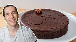 Gâteau Fondant ChocolatNoisette Sans Beurre Sans Gluten [upl. by Hollinger574]