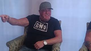 Larry Nickel Interviews Tito Santana Brutus The Barber Beefcake and Buff Bagwell [upl. by Nalak]