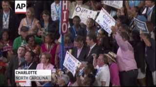 Raw Video Democrats Nominate Obama [upl. by Elleda]