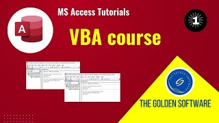 MS Access VBA code for Open and close a window  The Golden Software [upl. by Nnaid]