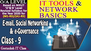 Class9 IT Tools amp Network Basics NIELIT OA Level Chapter7GIITM [upl. by Eeram]