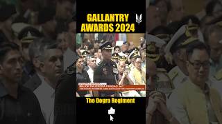 Rashtriya Rifles Major Rajendra Prasad Jat Gallantry Awards 2024 shorts army [upl. by Enylodnewg76]