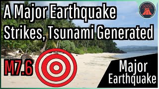 Philippines Earthquake Update Tsunami Generated Magnitude 76 Quake Strikes Mindanao [upl. by Aimahc]