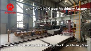 Fiber Cement Board Production Line [upl. by Akihsat]