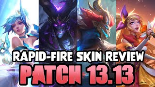 RapidFire Skin Review Wild Rift Star Guardians amp Elderwood [upl. by Tterrej]