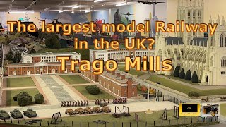 Steam Railway amp Possibly the Largest Model Railway in the UK Trago Mills Newton Abbot [upl. by Francois]