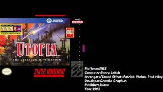 Utopia The Creation of a Nation SNES Soundtrack [upl. by Bohs]