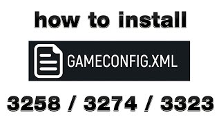 How to install gameconfig for GTA 5 v3258 and v3274 and v3323  Where to find and GAMECONFIG [upl. by Nipahc334]