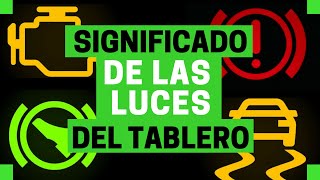 ¿Qué significan los TESTIGOS de tu auto  Motoren Mx [upl. by Graniela]