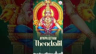 Thendralil  Ayyappa Devotional Song [upl. by Bolling]