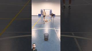 Viral shorts 😜 trickshoot challenge trickplay dudeperfect sports trickshot lfg letsgo [upl. by Dorrehs]