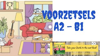 Oefen de voorzetsels NT2 A2 [upl. by Yorgerg682]