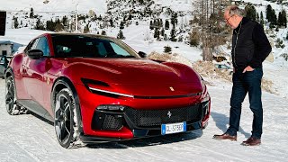 Ferrari Purosangue review Twice the price of the Porsche Cayenne Turbo GT Really [upl. by Durware]