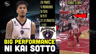 BREAKOUT GAME ni Kai Sotto TINULUNGANG MANALO ang Yokohama kontra Chiba Jets in OT [upl. by Lorrayne582]