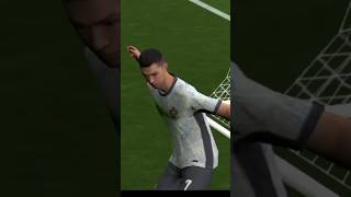 Top corner goal by Ronaldo🥵🔥pes efootball goat ronaldo [upl. by Nnylekoorb]