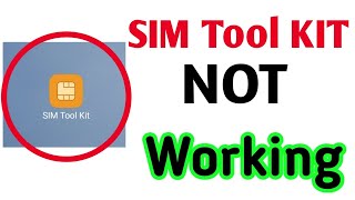 How To Fix SIM Tool KIT Not Working in Android Mobile [upl. by Lissie372]