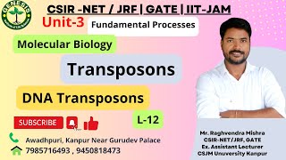 Transposons  Transposition  DNA Transposons  Retrotransposons genesisinstitute  Lecture12 [upl. by Gausman]