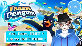 【FAAAST PENGUIN 3】FAAASSTTT PENGUIN CAN I BE THE FASTEST PENGUIN 【Vtuber Indonesia】faaastpenguin [upl. by Nohshan286]