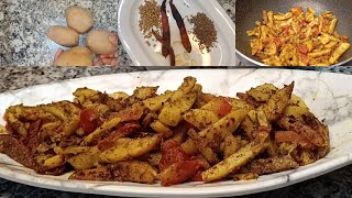 MAZEDAR ALOO BHUJIA RECIPE🤤❤️youtubeshorts ytshorts shotrs [upl. by Nivra]