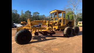 Galion T500 A Motor Grader 2773 Hours Showing [upl. by Lodi]