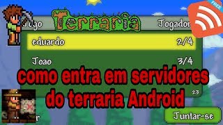 Terraria Android servidores de terraria Android [upl. by Seravat]