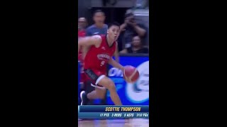 Scottie Thompson EURO BLOCK FASTBREAK vs RoS  PBA SEASON 49 GOVERNORS’ CUP  SEPTEMBER 13 2024 [upl. by Argela]