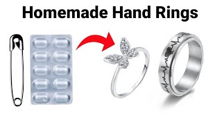 DIY Ring IdeaHow to make RingHandmade RingDIY RingCouple Love RingsMake Ringhomemade ringring [upl. by Otnicaj]