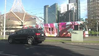 Melbourne Art Tram D1 3532 YarkeenDreams by Thomas Day [upl. by Lertnahs512]