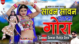 SAWAN SAWAN RUKJA GORA  सावन सावन रुकजा गोरा  OFFICAL VIDEO RIYA RATHI ANIL CHANDELA  VED MUSIC [upl. by Ocirne]