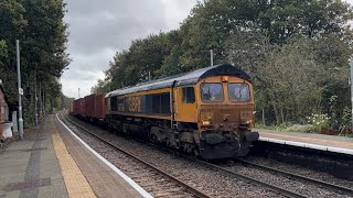 Westerfield Railway Station  Trains at and a tour of the station  191024 [upl. by Anyat146]