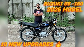 Suzuki Gs 150 new model launched  2025  unofficial footages [upl. by Freedman297]