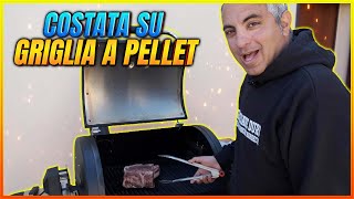 Costata alla Griglia su BBQ a Pellet senza Reverse Searing  Grigliare Duro [upl. by Kcor]